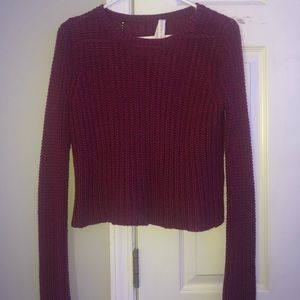 Aeropostale cropped sweater